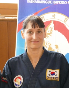 Monika Oberhuber, PhD (4.Dan), Hapkido Trainerin